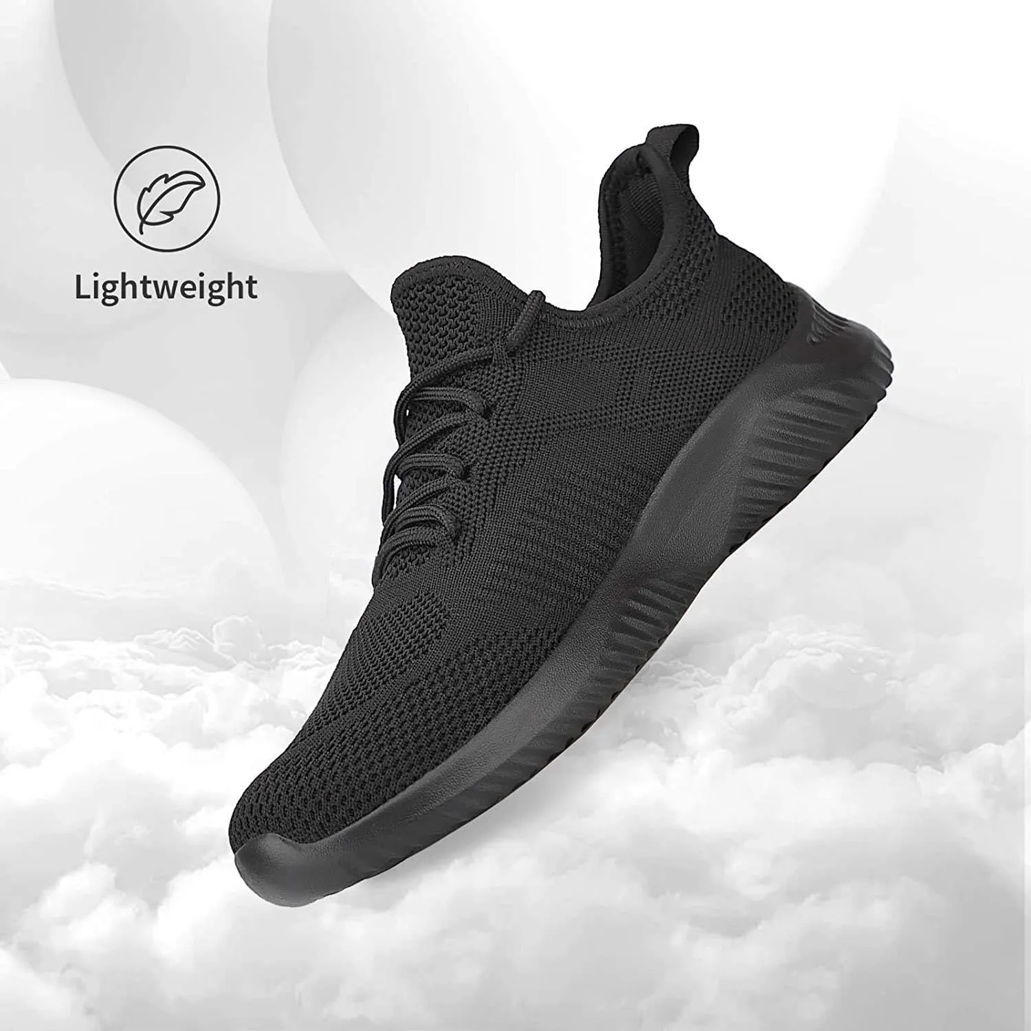 Rospick Slip On Men's Sneakers, Walking Shoes for Men Fashion Lightweight Breathable Running Shoes Sport Athletic Tennis Shoes