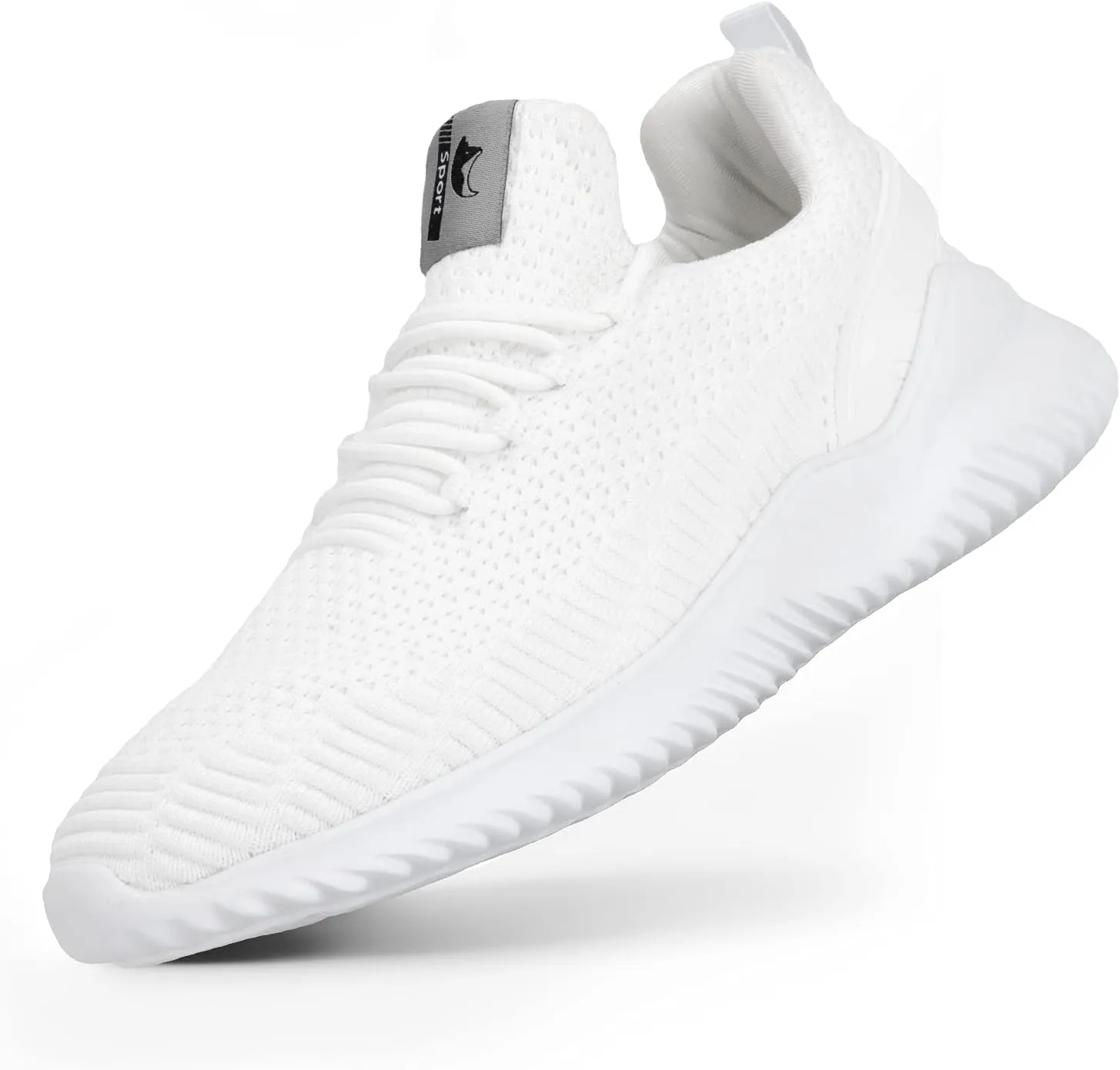 Rospick Slip On Men's Sneakers, Walking Shoes for Men Fashion Lightweight Breathable Running Shoes Sport Athletic Tennis Shoes