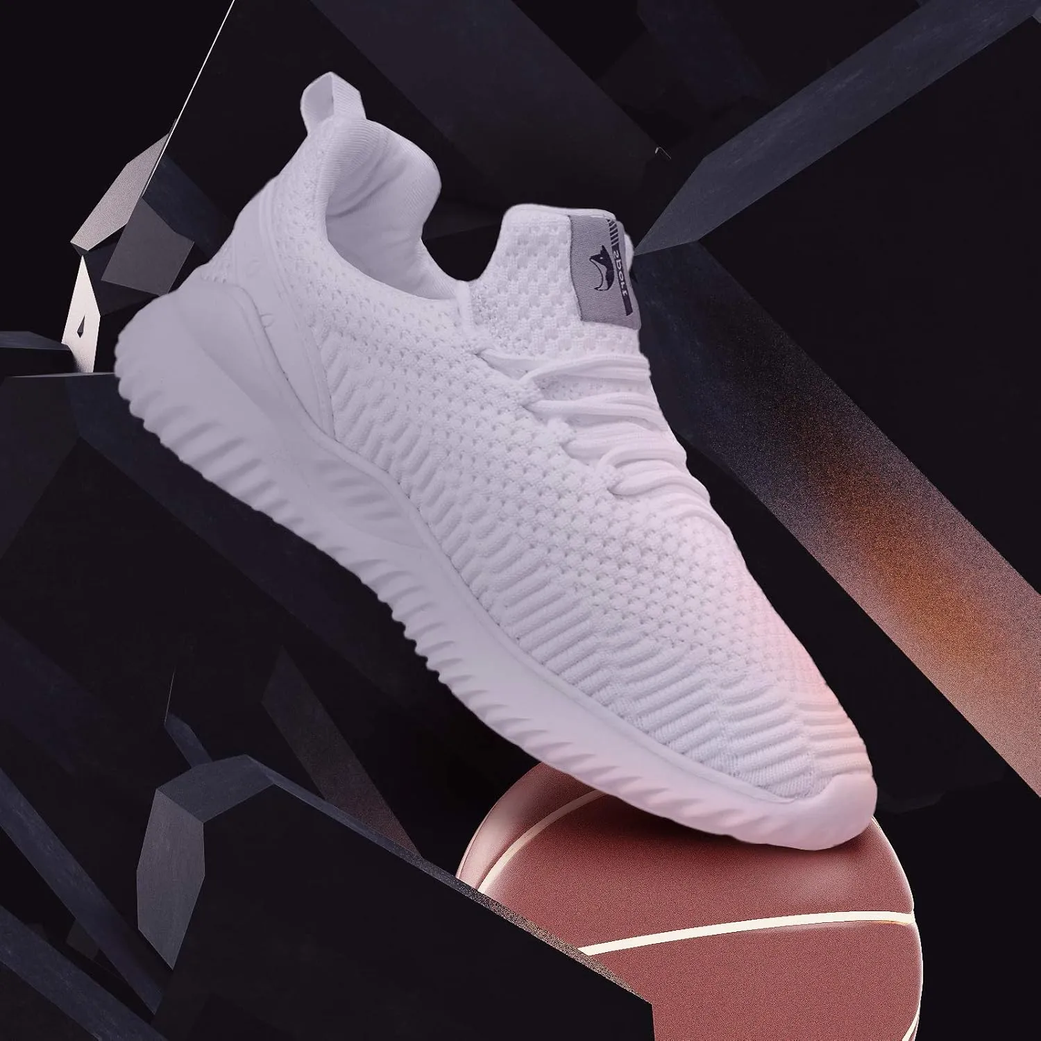 Rospick Slip On Men's Sneakers, Walking Shoes for Men Fashion Lightweight Breathable Running Shoes Sport Athletic Tennis Shoes