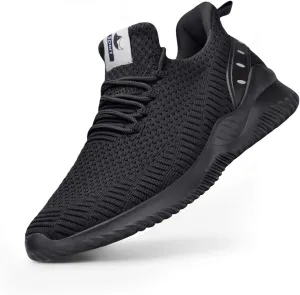 Rospick Slip On Men's Sneakers, Walking Shoes for Men Fashion Lightweight Breathable Running Shoes Sport Athletic Tennis Shoes