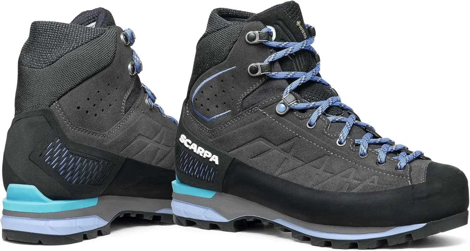 SCARPA Women's Zodiac Tech GTX Waterproof Gore-Tex Boots for Hiking, Trekking, & Mountaineering
