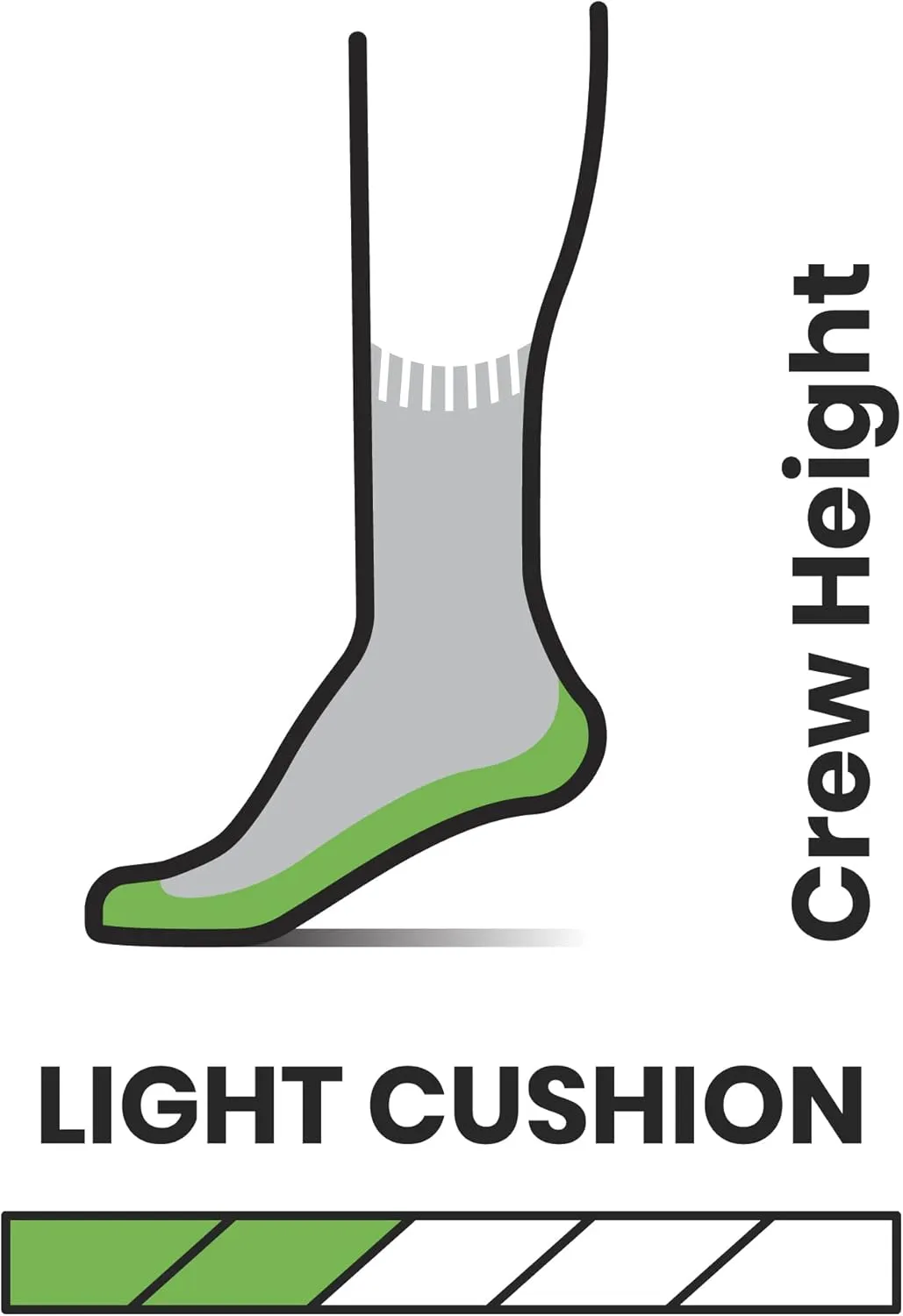 Smartwool Men's Hike Mountain Range Pattern Crew Socks