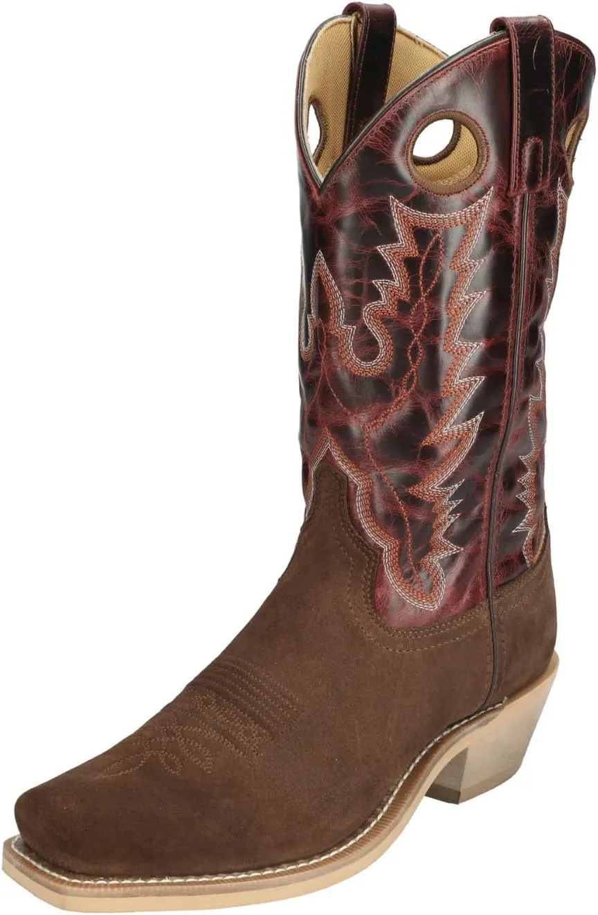Smoky MTN Mens Santafe Ostrich Boots