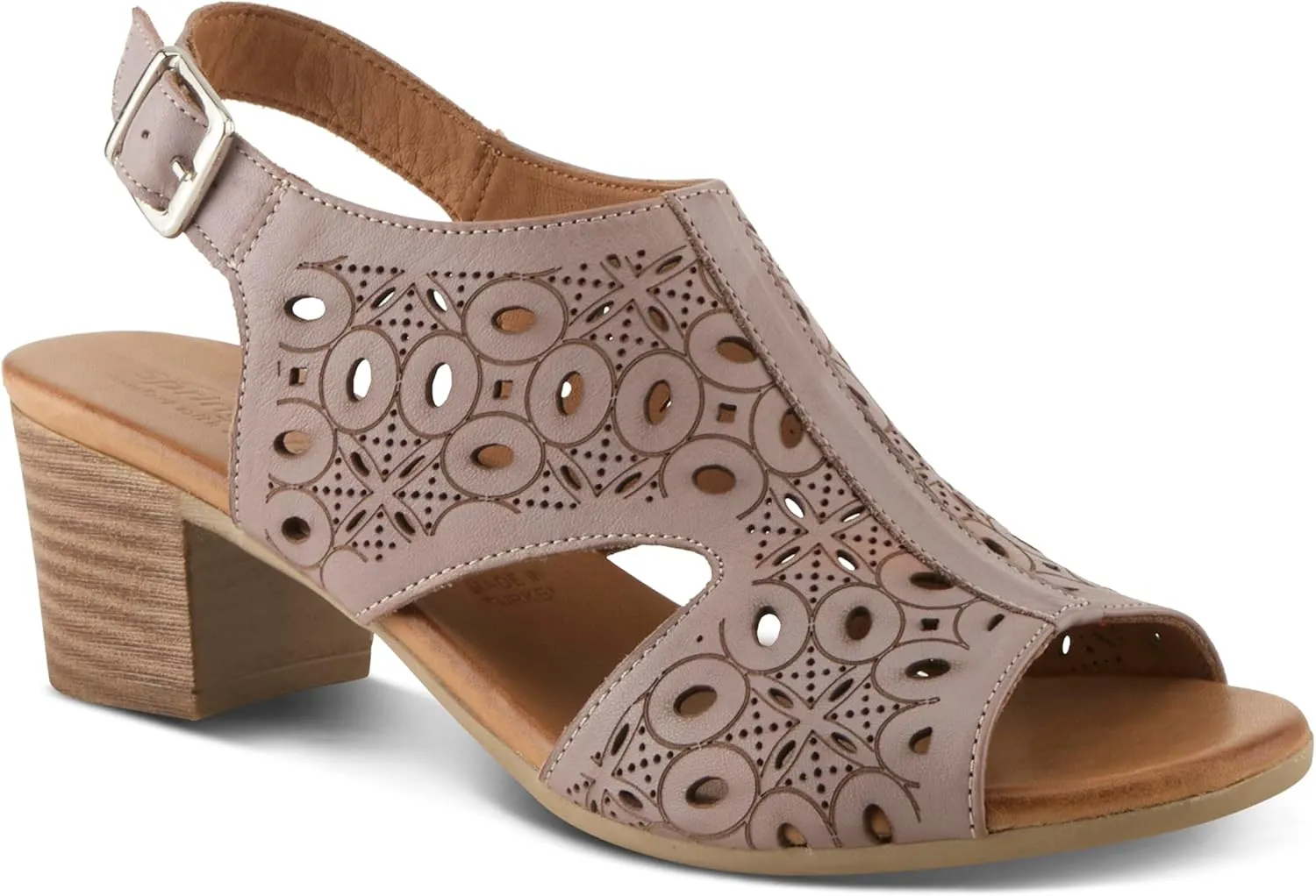 Spring Step Kovach Women's Leather Sandals – Comfy Buckle Sandals for Women