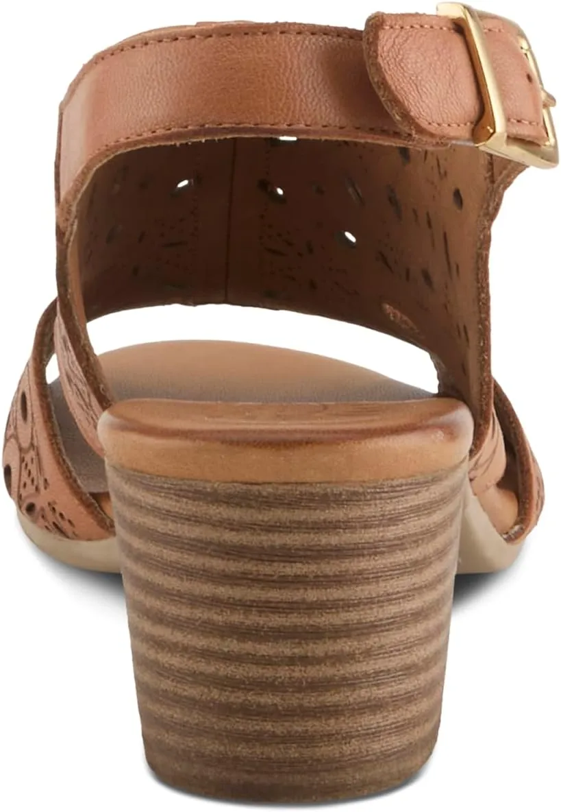 Spring Step Kovach Women's Leather Sandals – Comfy Buckle Sandals for Women