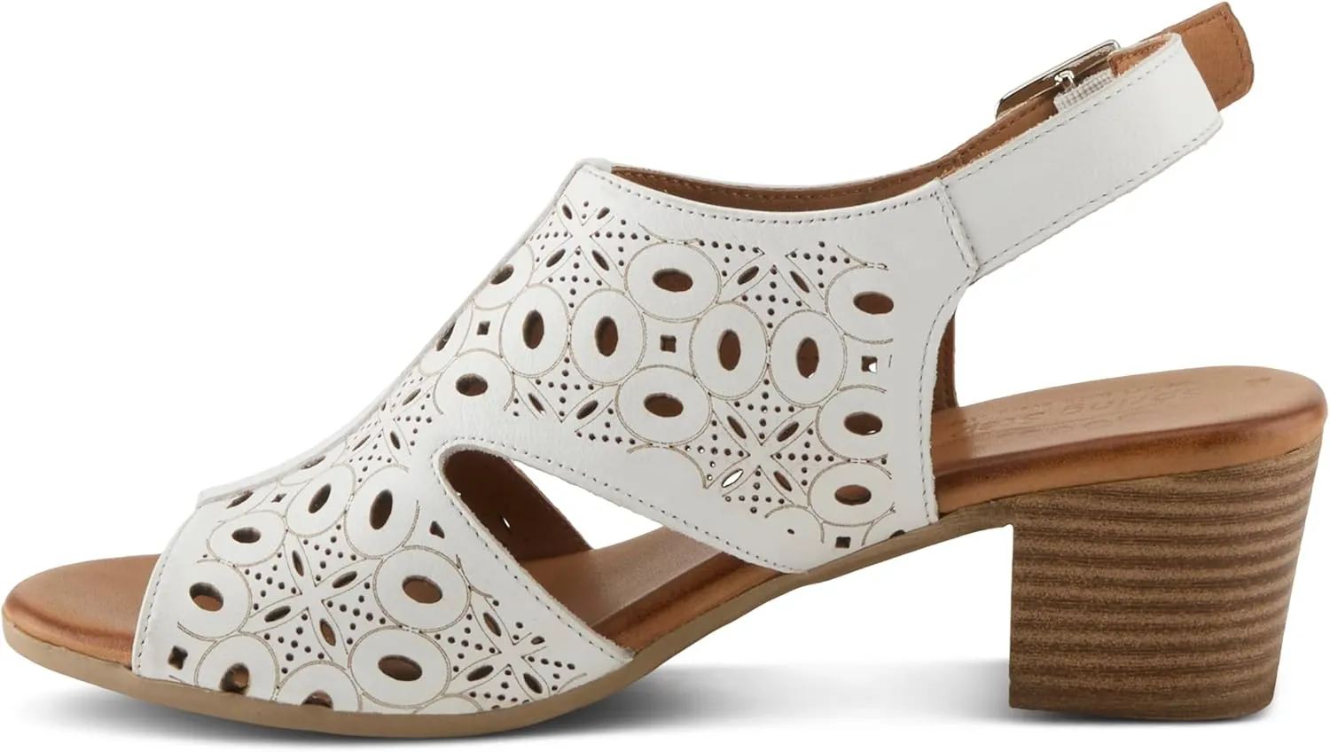 Spring Step Kovach Women's Leather Sandals – Comfy Buckle Sandals for Women