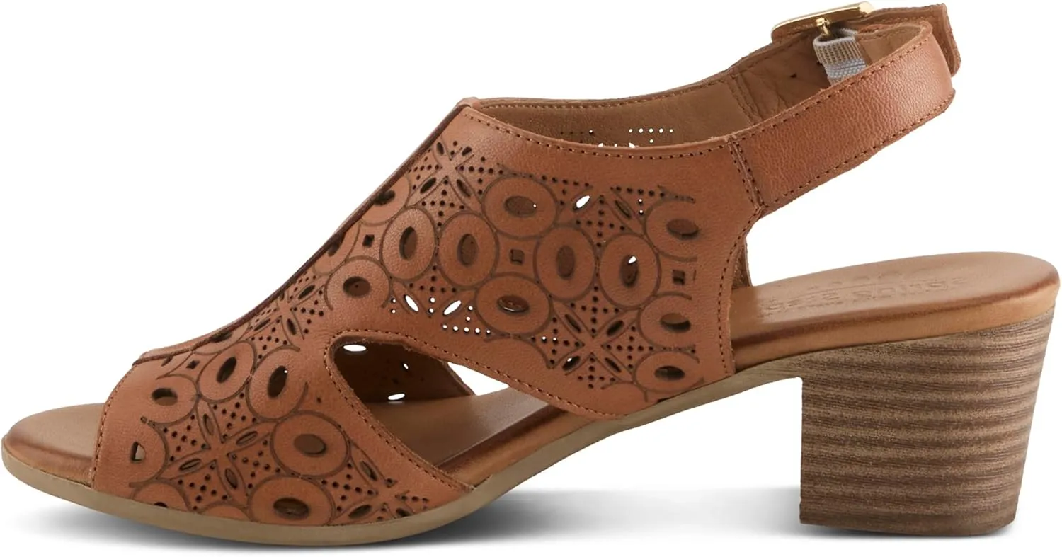 Spring Step Kovach Women's Leather Sandals – Comfy Buckle Sandals for Women