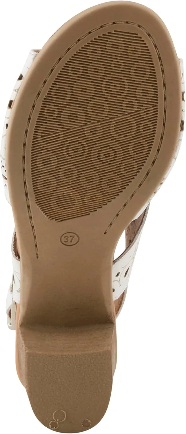 Spring Step Kovach Women's Leather Sandals – Comfy Buckle Sandals for Women