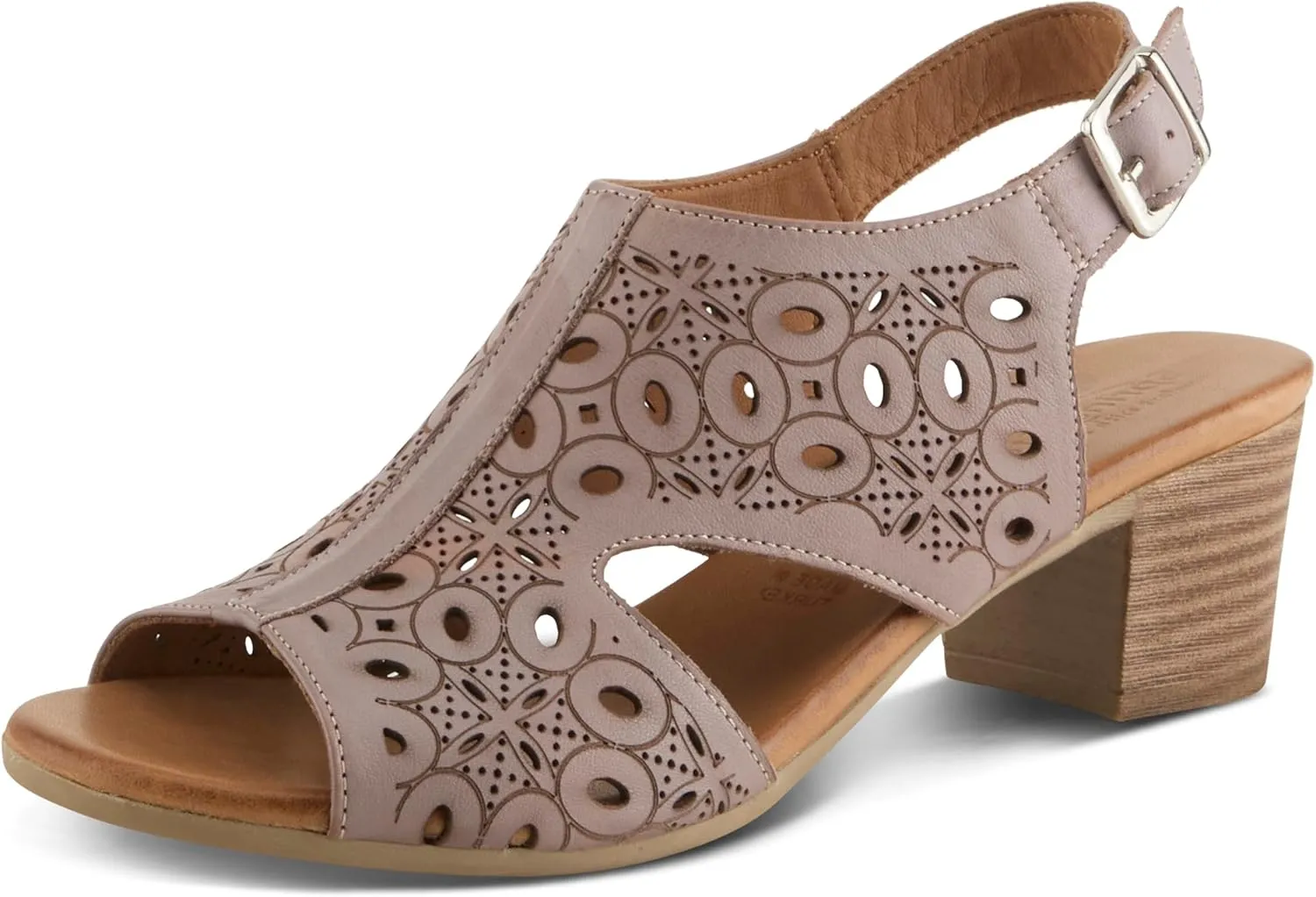 Spring Step Kovach Women's Leather Sandals – Comfy Buckle Sandals for Women