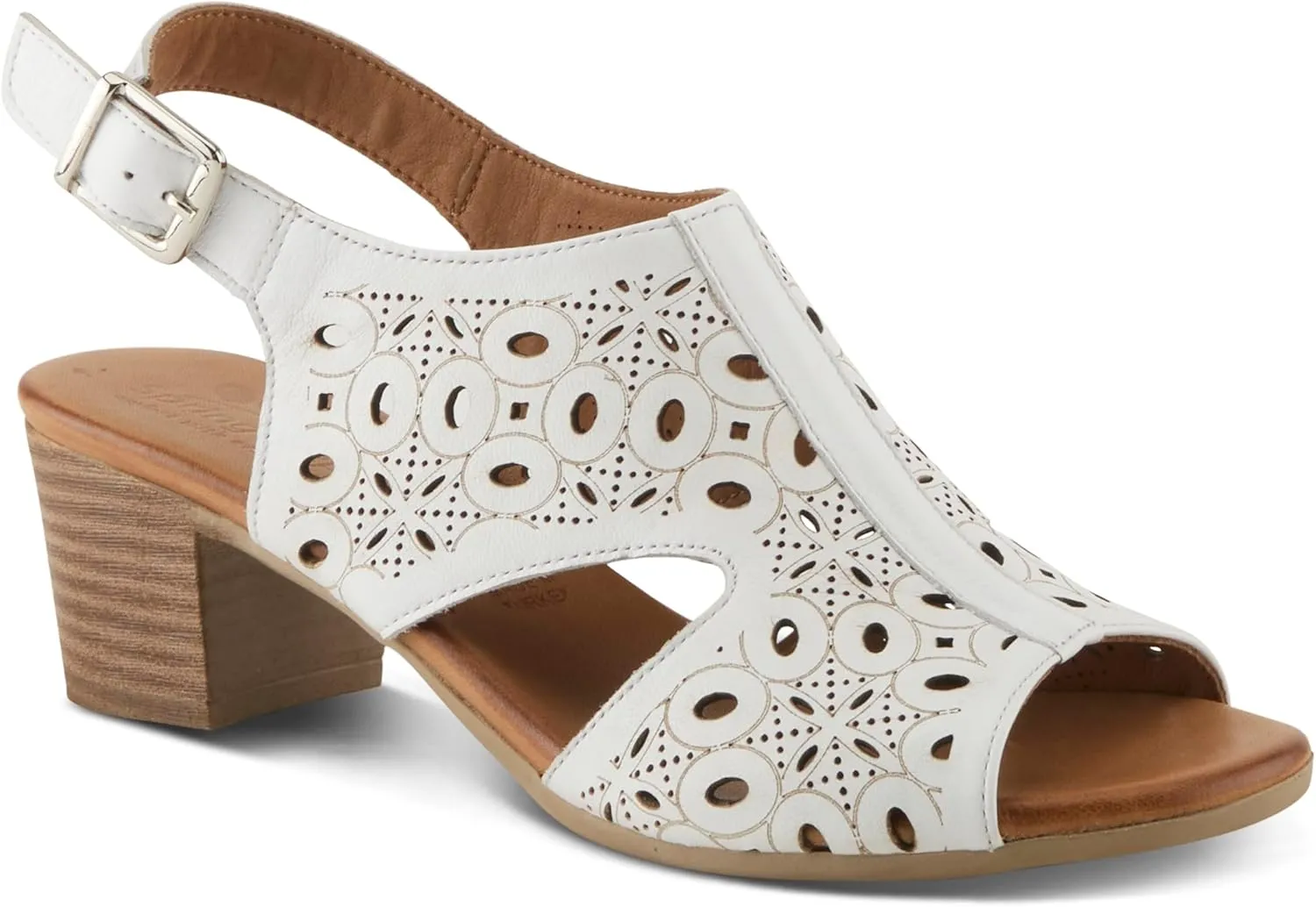 Spring Step Kovach Women's Leather Sandals – Comfy Buckle Sandals for Women