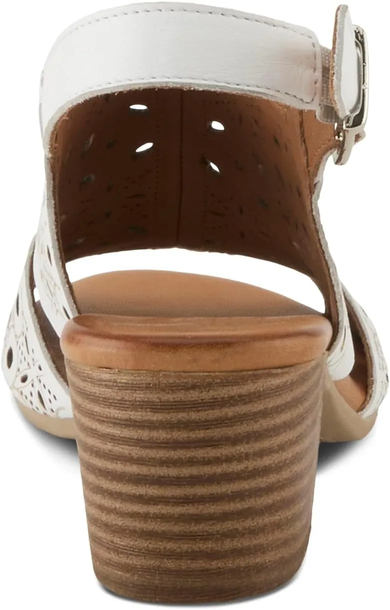 Spring Step Kovach Women's Leather Sandals – Comfy Buckle Sandals for Women