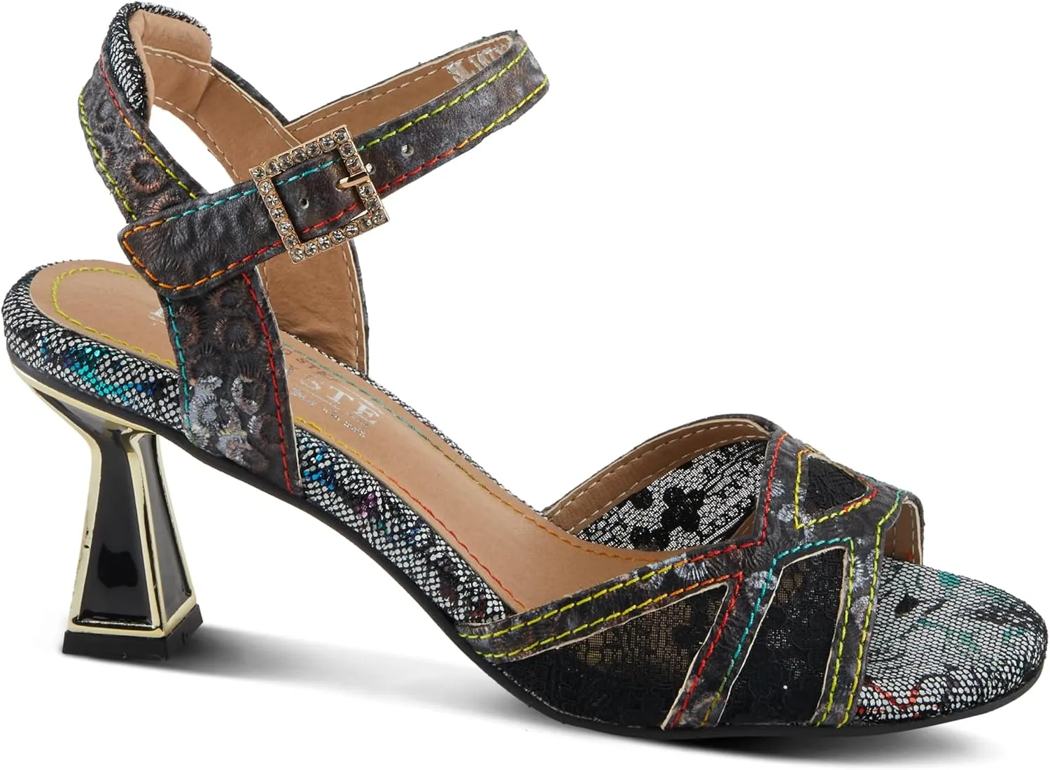 Spring Step L'Artiste Women's CHATEL Open-Toe Sandals - Classic Elegance with a Contemporary Twist