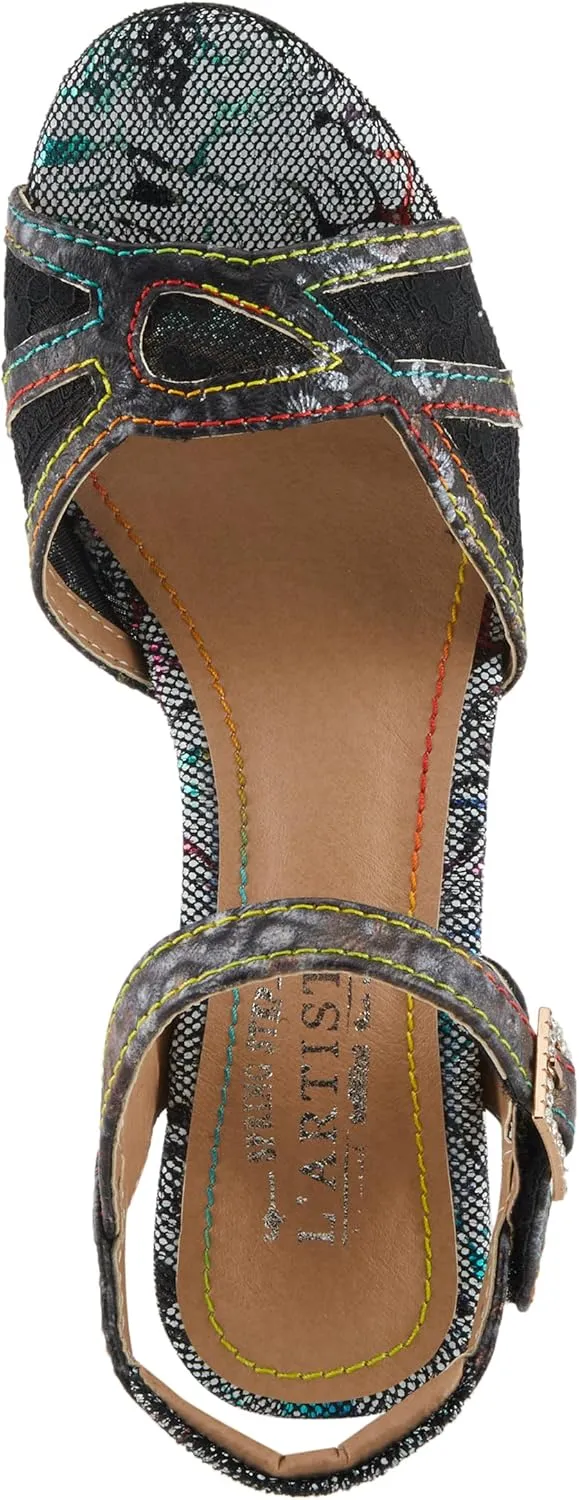 Spring Step L'Artiste Women's CHATEL Open-Toe Sandals - Classic Elegance with a Contemporary Twist