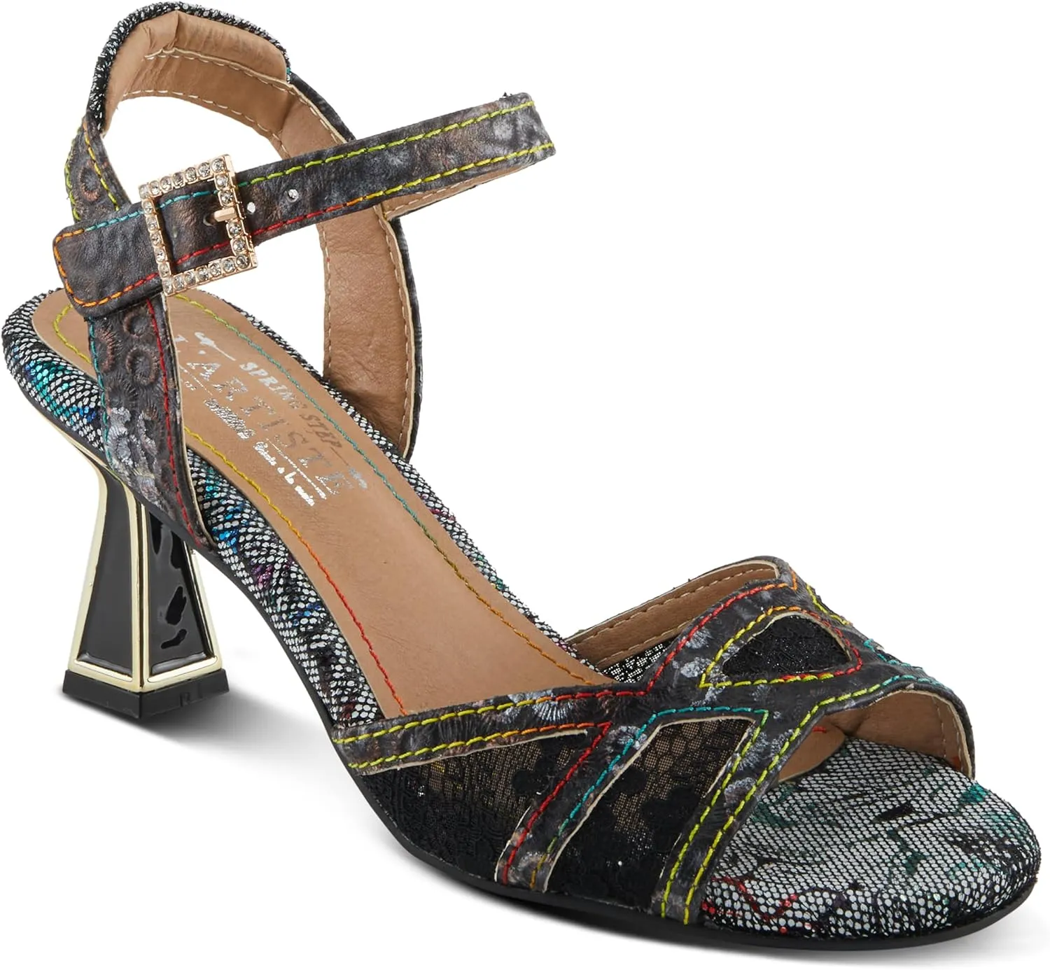 Spring Step L'Artiste Women's CHATEL Open-Toe Sandals - Classic Elegance with a Contemporary Twist