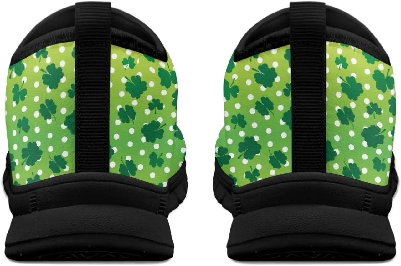 St. Patrick's Day Loafers for Women Tennis Sneakers for Women Slip-on Fashion Trekking Shoes Casual Loafers Flat for Hikking