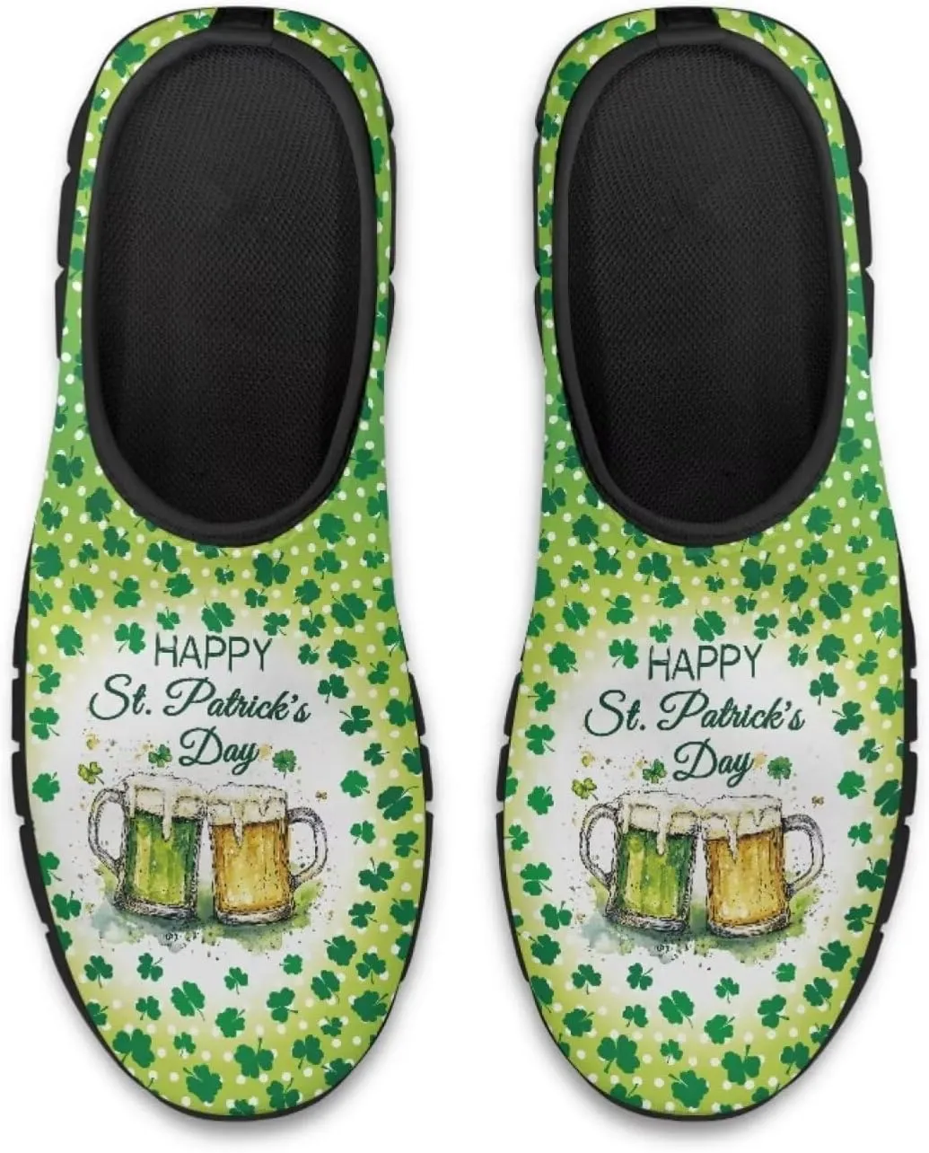 St. Patrick's Day Loafers for Women Tennis Sneakers for Women Slip-on Fashion Trekking Shoes Casual Loafers Flat for Hikking