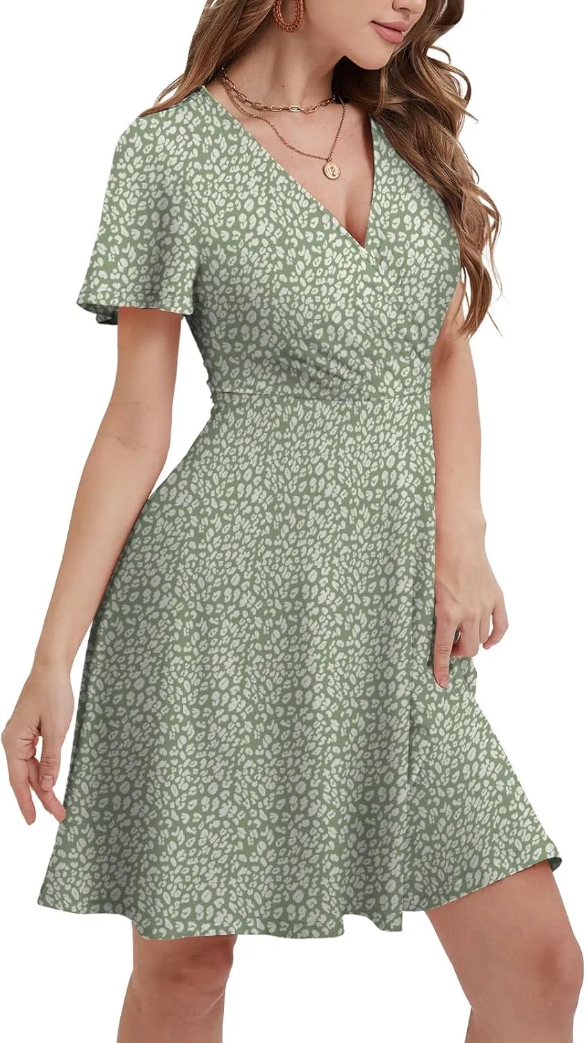 Summer Dresses for Women 2025 Spring Break Essentials Floral Sundresses Elegant Classy Fashion Casual Outfit Plus Size