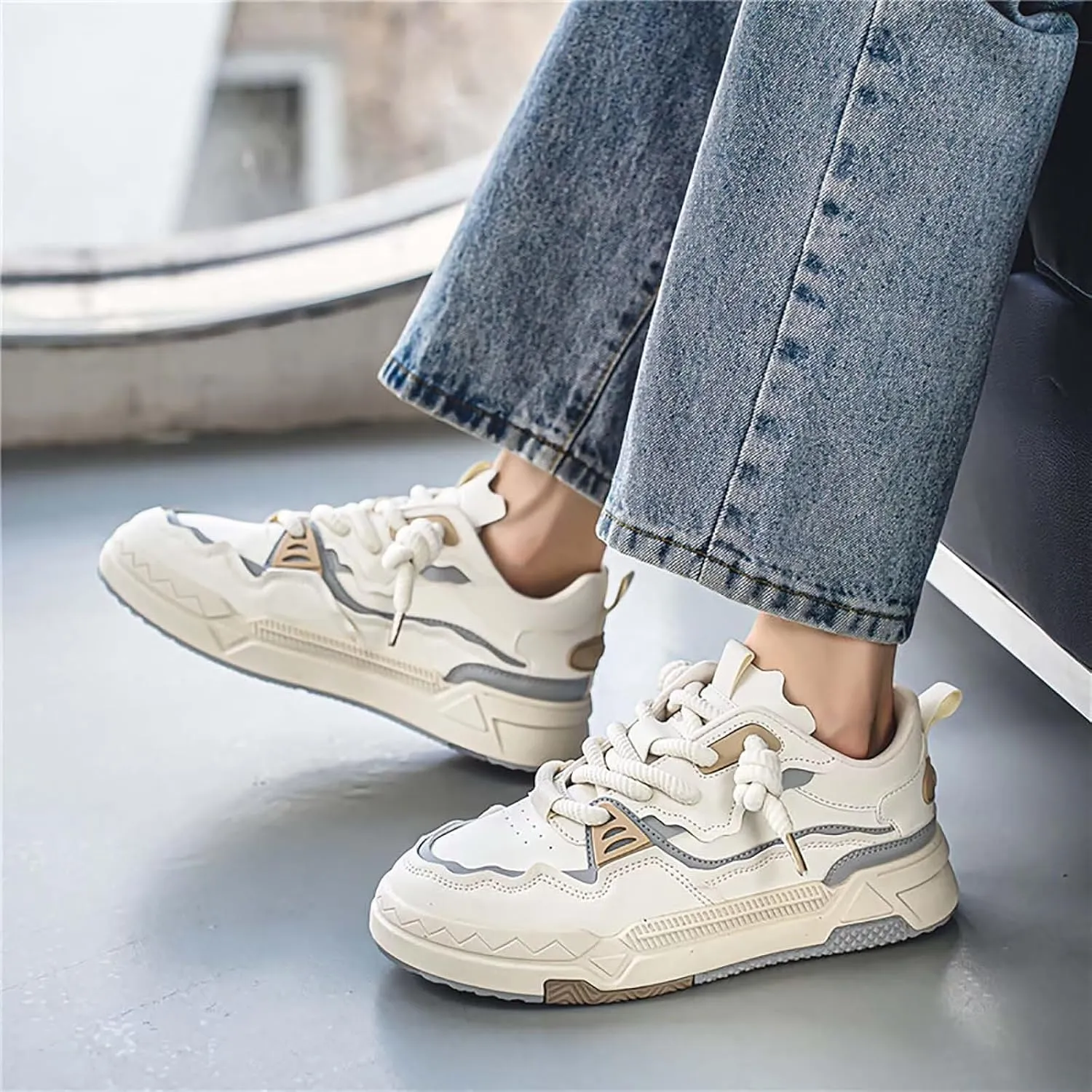 TERBOFIN Men's Fashion Sneakers Casual Walking Shoes Skate Shoes for Outdoor