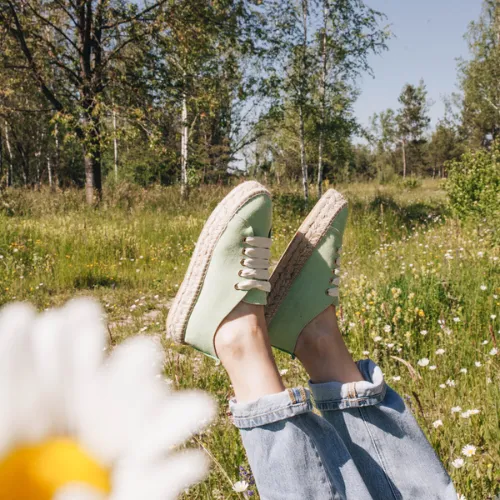 The Vegan Mint Sneakers