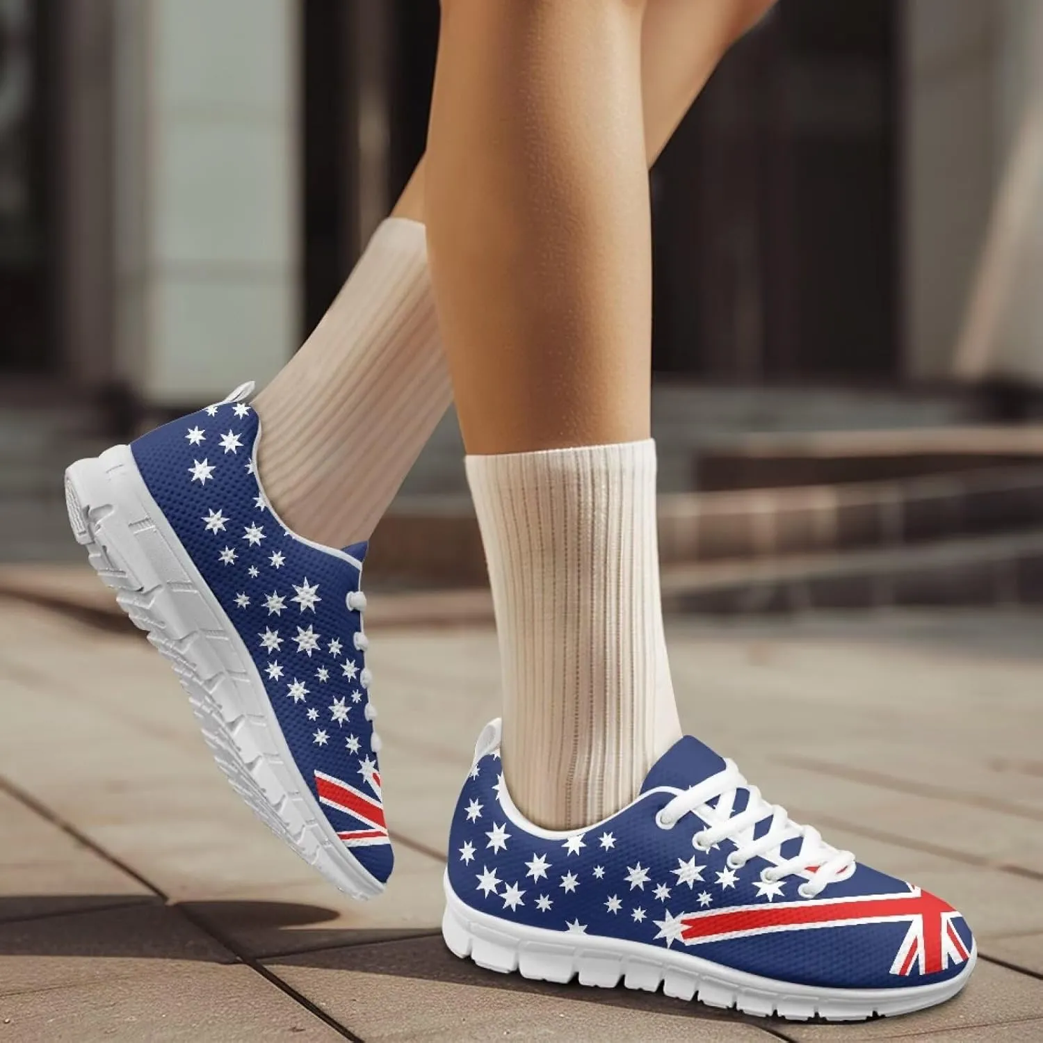 Trendy Running Shoes for Women Fashion Sneakers Breathable Tennis Shoes