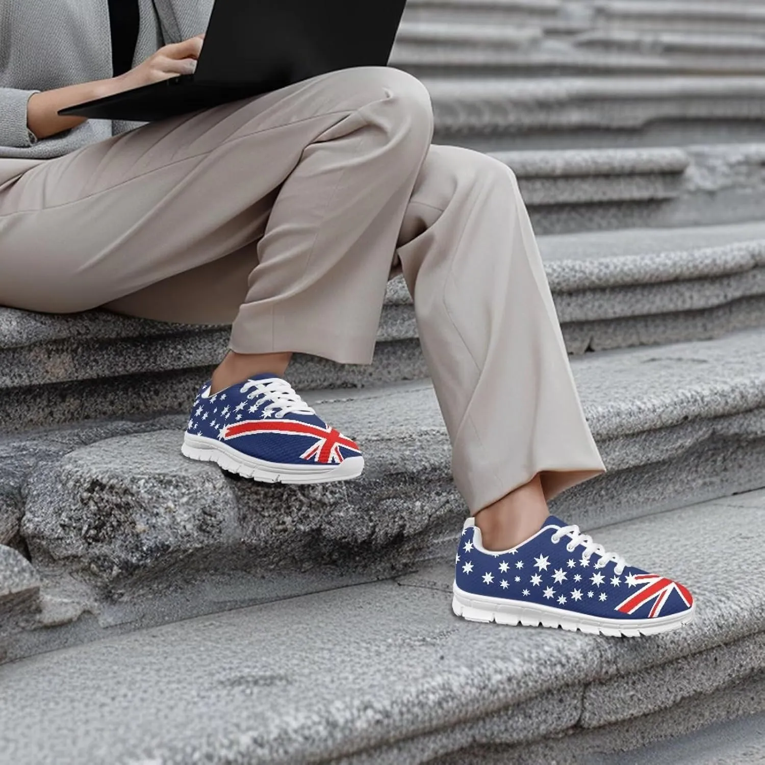 Trendy Running Shoes for Women Fashion Sneakers Breathable Tennis Shoes