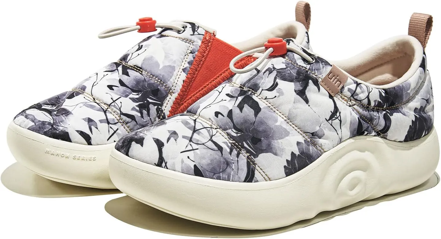 UIN Women's Camping Walking Travel Shoes Casual Slip On Loafers Lightweight Art Painted Fashion Sneaker Toledo Series