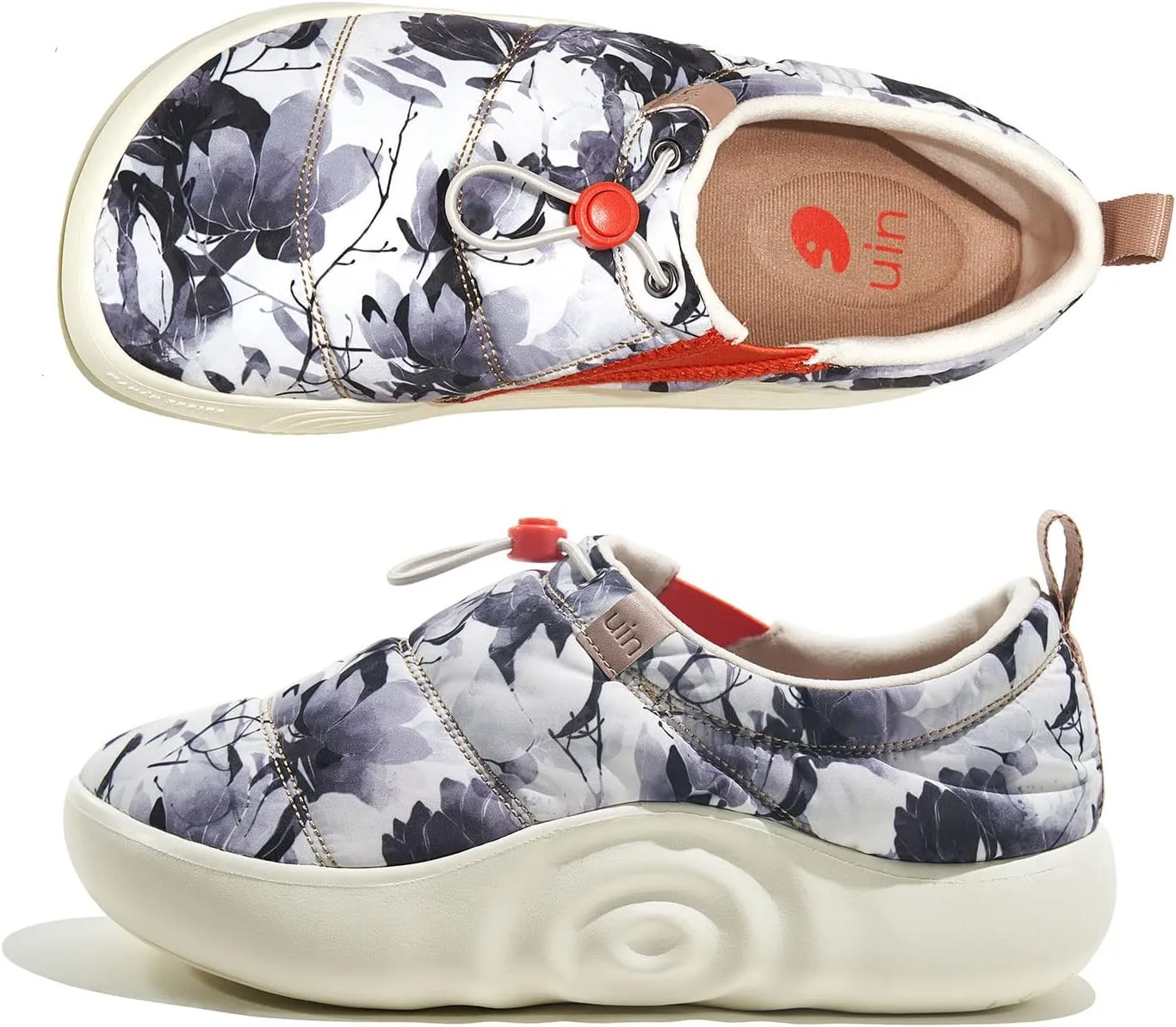 UIN Women's Camping Walking Travel Shoes Casual Slip On Loafers Lightweight Art Painted Fashion Sneaker Toledo Series