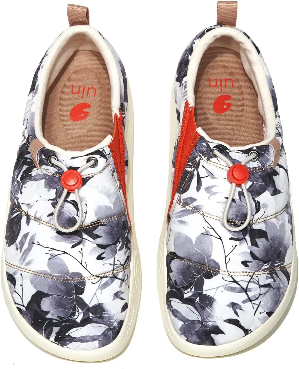 UIN Women's Camping Walking Travel Shoes Casual Slip On Loafers Lightweight Art Painted Fashion Sneaker Toledo Series