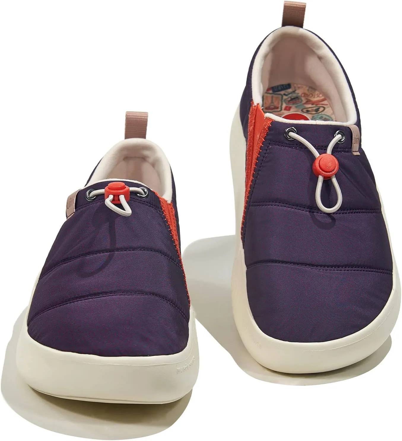 UIN Women's Camping Walking Travel Shoes Casual Slip On Loafers Lightweight Art Painted Fashion Sneaker Toledo Series