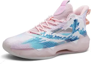 Unisex High-Top Basketball & Training Sneakers - Fashion Athletic Shoes for Running, Gym, Outdoor Sports