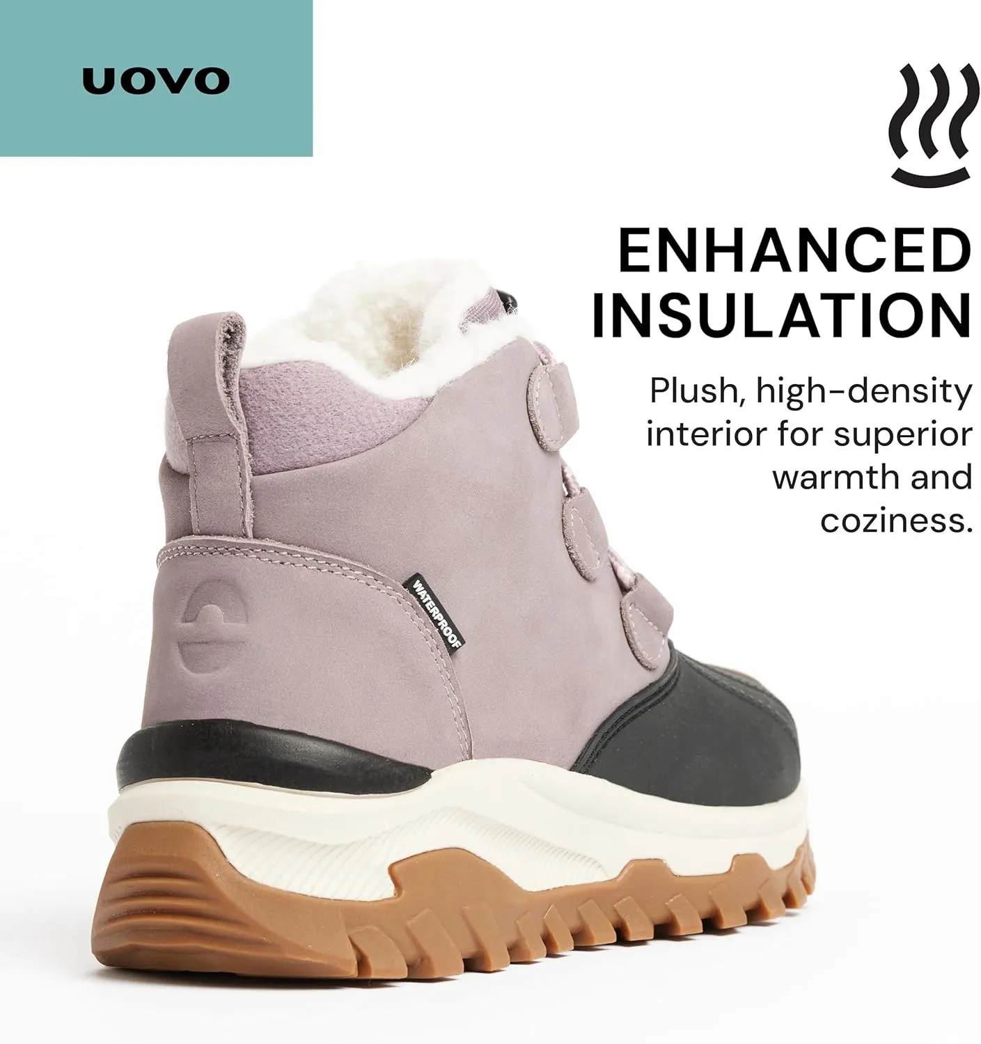 UOVO Kids Winter Boots