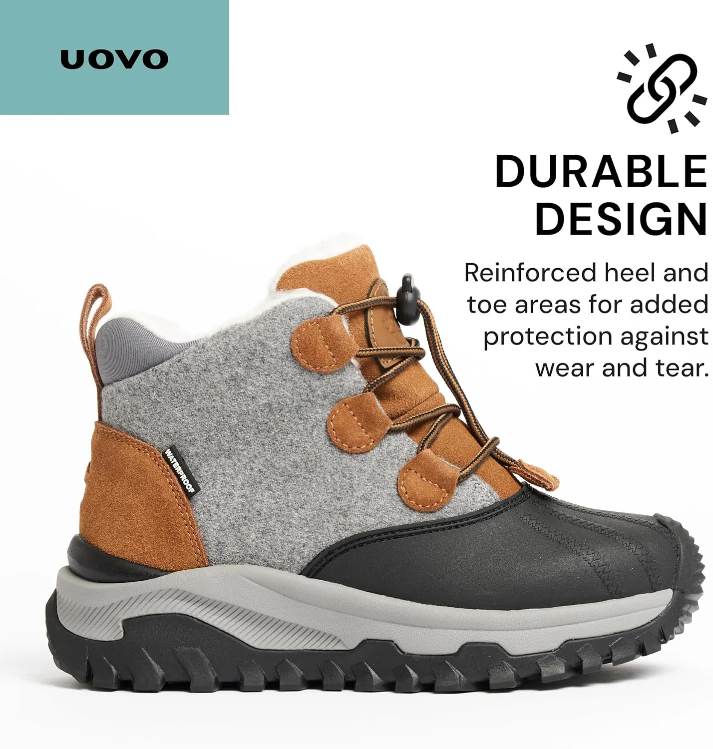 UOVO Kids Winter Boots