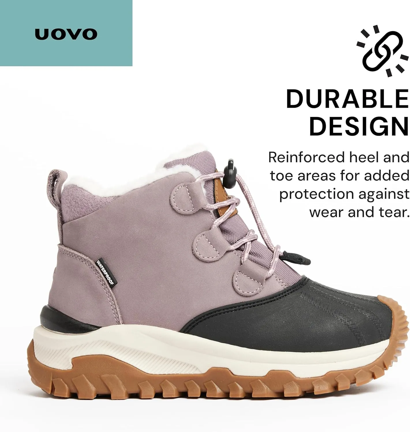 UOVO Kids Winter Boots