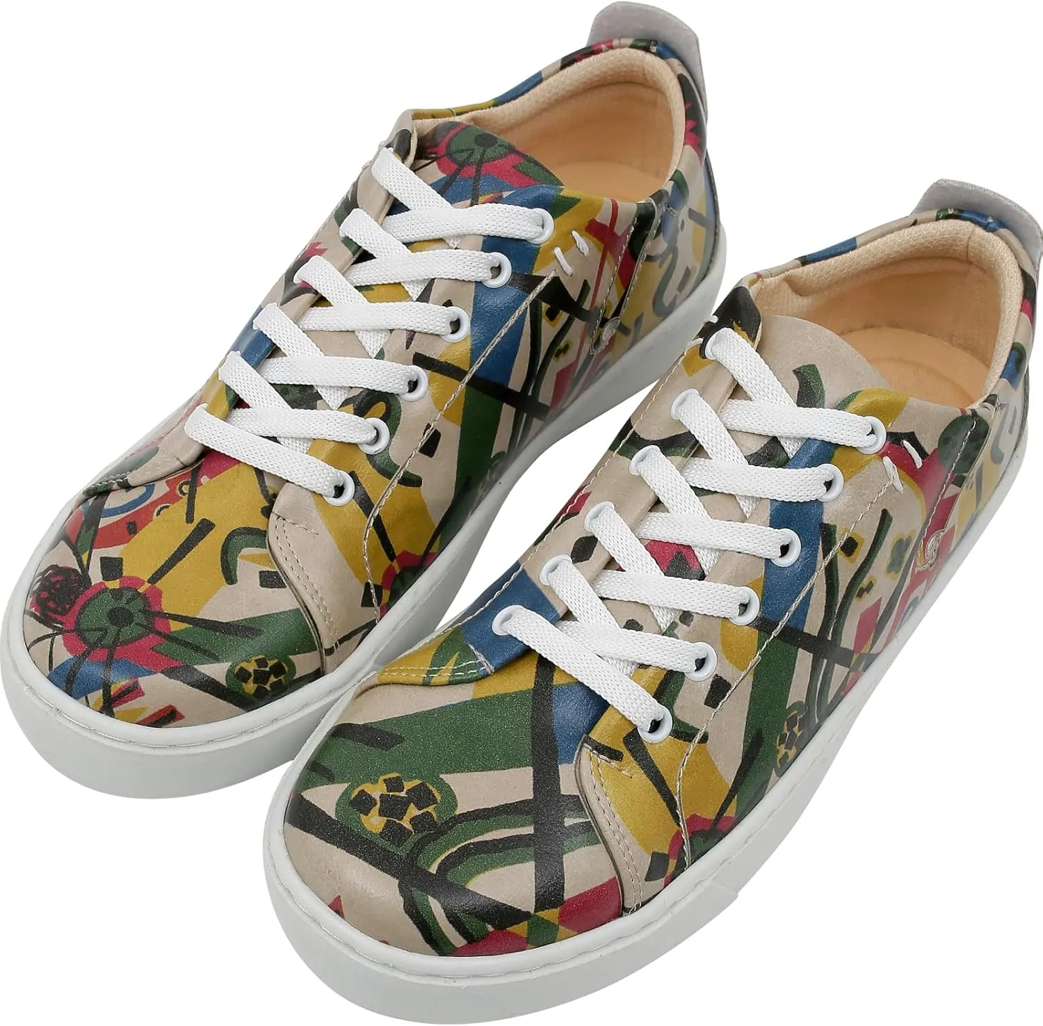 Vegan Leather Sneakers for Women - Handmade and Unique Fashion Sneakers for Women