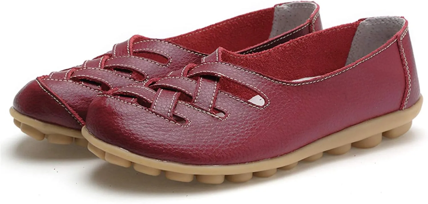 VenusCelia Women's Comfort Walking Casual Flat Loafer