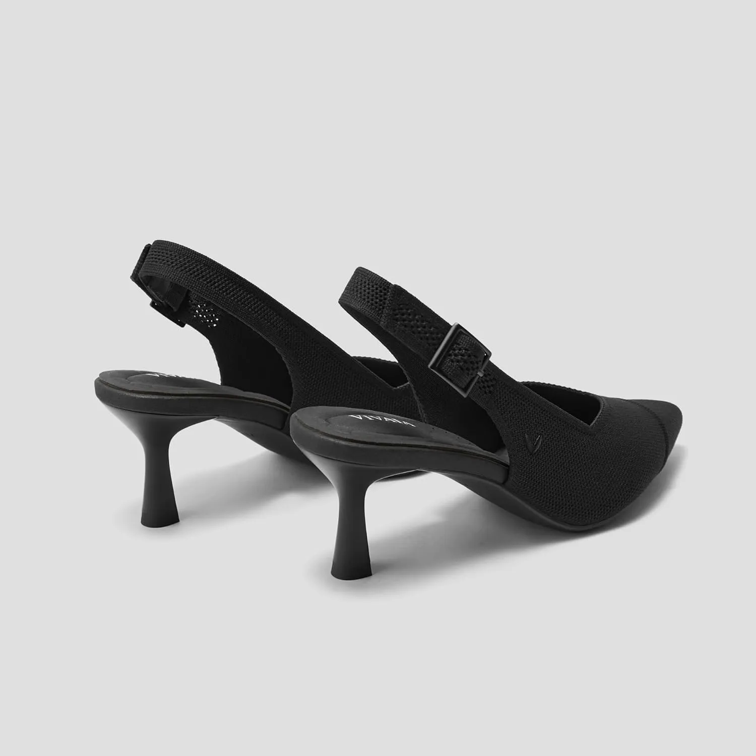VIVAIA Addison Pointed-Toe Slingback Sandals Kitten Heels Shoes For Women Elegant Comfortable Dressy Party With Arch support