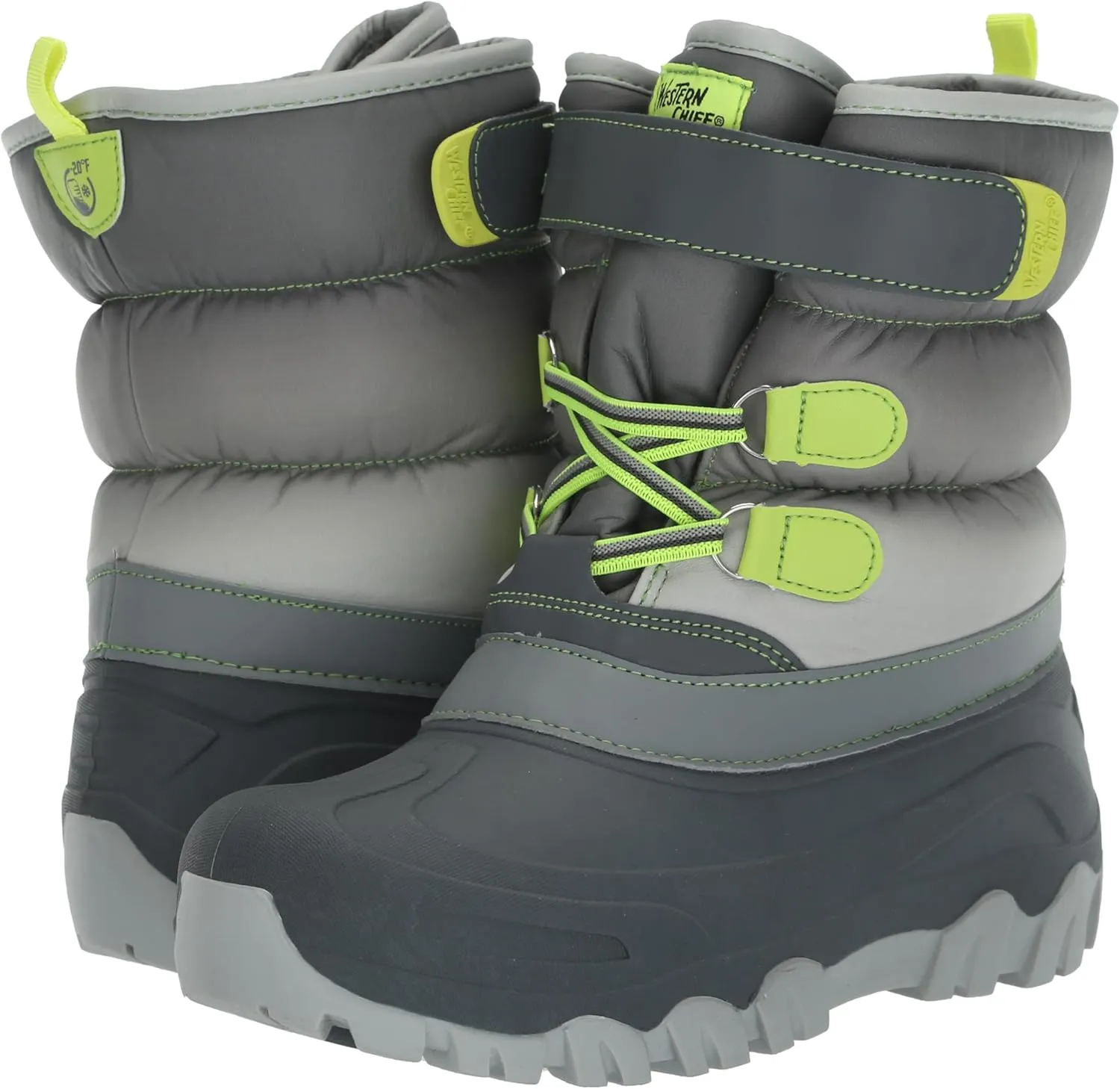 Western Chief Unisex-Child Waterproof Ascend Snow Boot