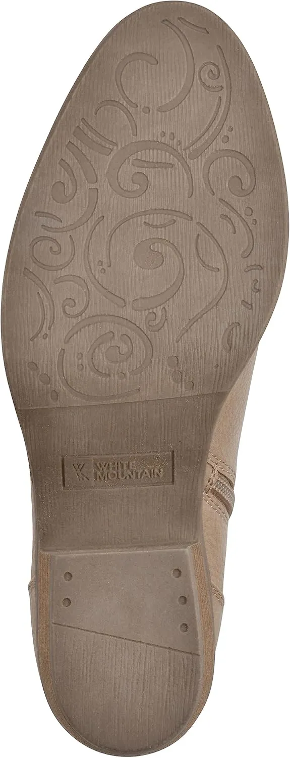 WHITE MOUNTAIN Women's Shoes Althorn Block Heel Bootie