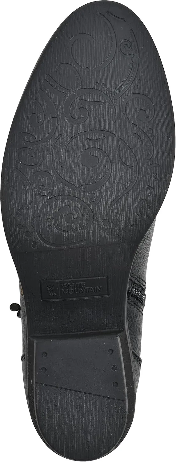 WHITE MOUNTAIN Women's Shoes Althorn Block Heel Bootie