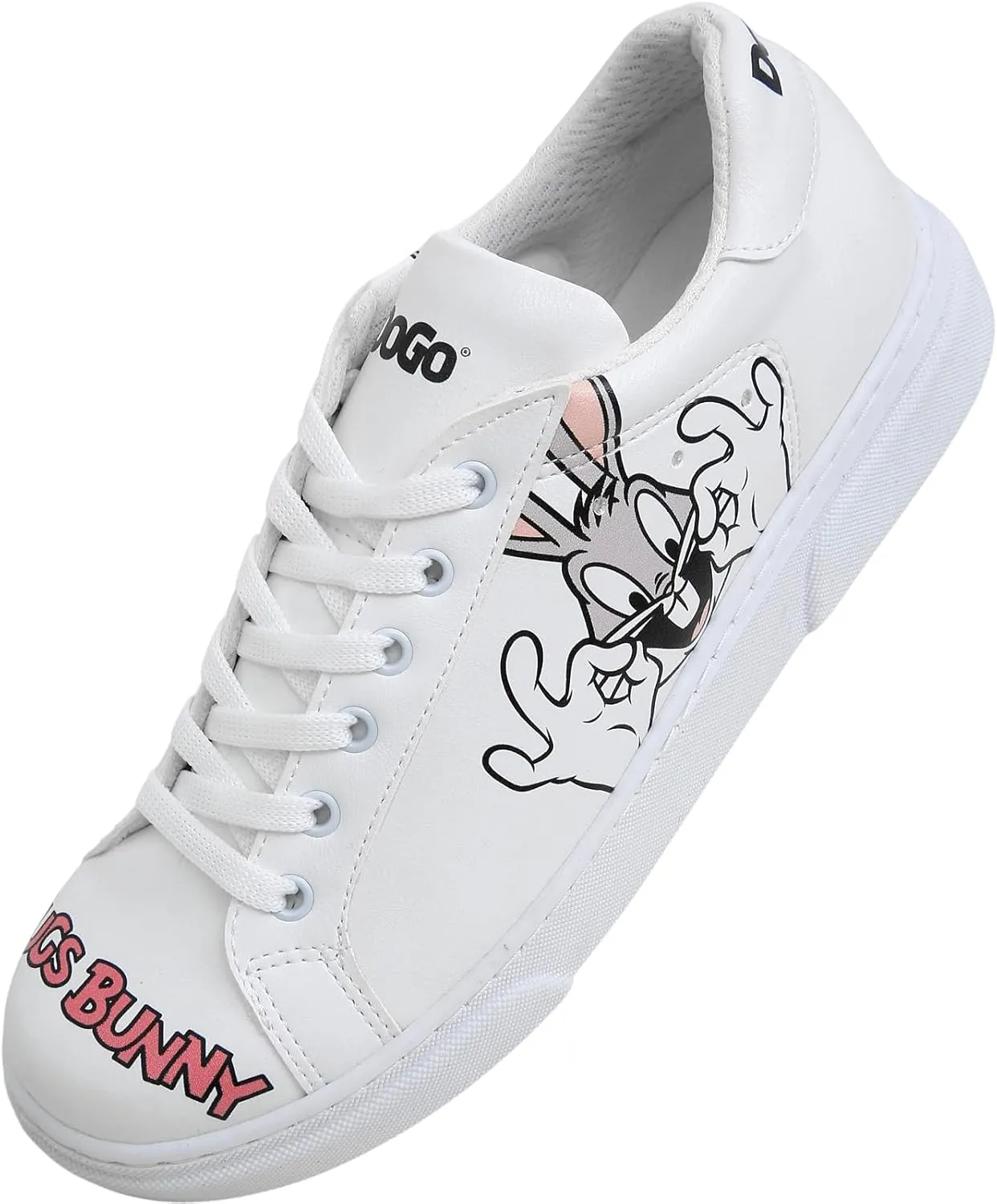 White Sneakers for Women - Handmade Women's Fashion Sneakers, Vegan Leather and Unique Design, Comfortable Shoes for Women, Ace Sneakers
