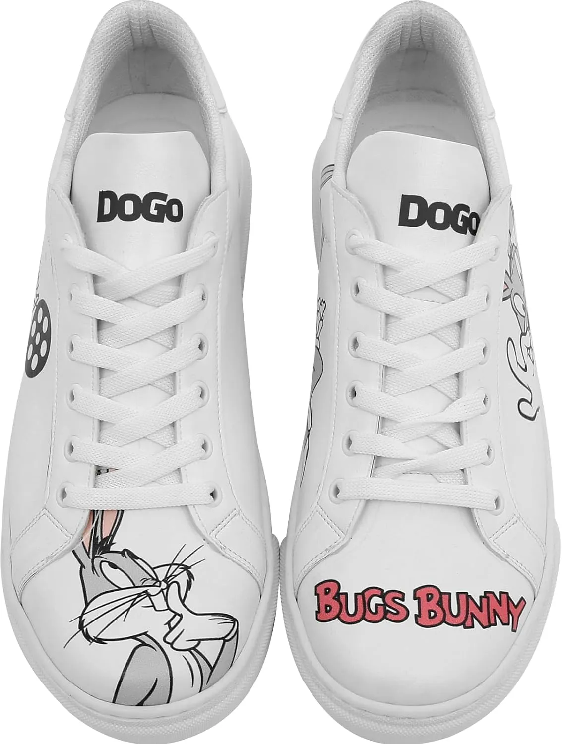 White Sneakers for Women - Handmade Women's Fashion Sneakers, Vegan Leather and Unique Design, Comfortable Shoes for Women, Ace Sneakers