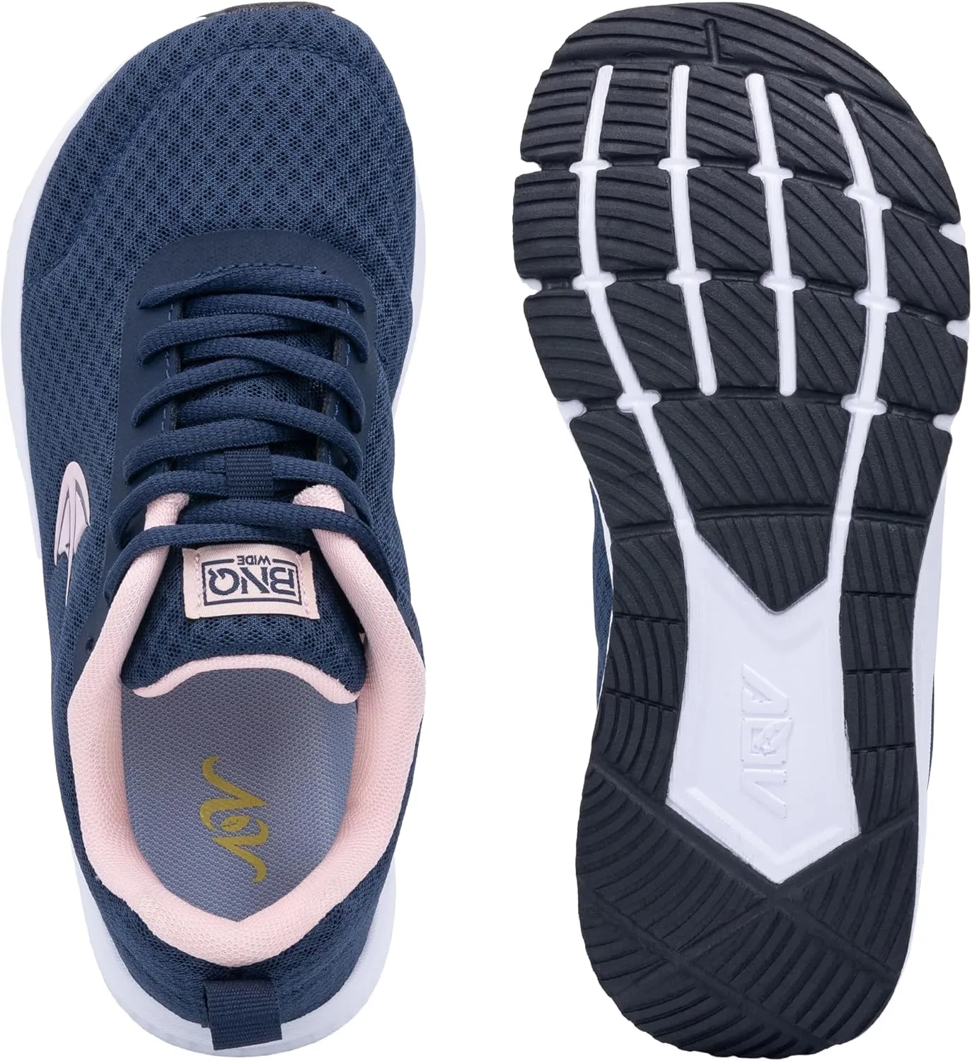 Wide Toe Box Shoes Women Walking Shoes with Arch Support Comfortable Wide Width Tennis Sneakers for Plantar Fasciitis Relief US 6-11