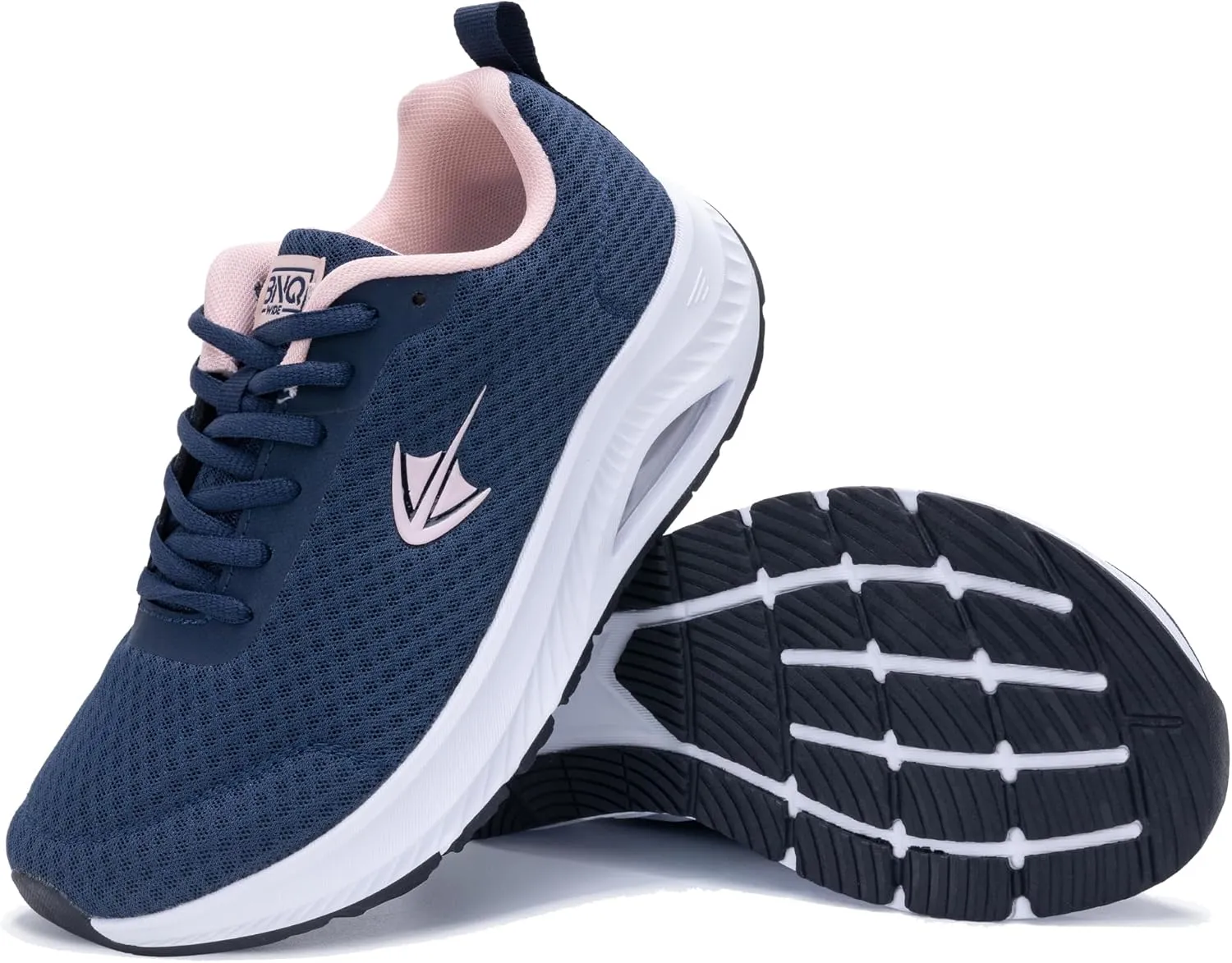Wide Toe Box Shoes Women Walking Shoes with Arch Support Comfortable Wide Width Tennis Sneakers for Plantar Fasciitis Relief US 6-11