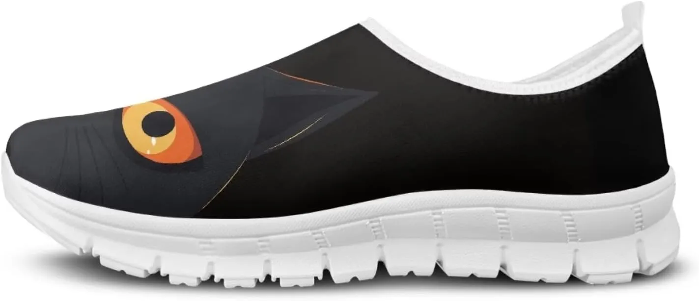 Women's Cat Business Loafers Casual Low Top Barefoot Flats Shoes Leisure Sneakers for Birthday