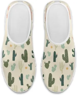 Women's Fashion Sneakers Slip On Walking Loafers Travel Shoes（White Sole）