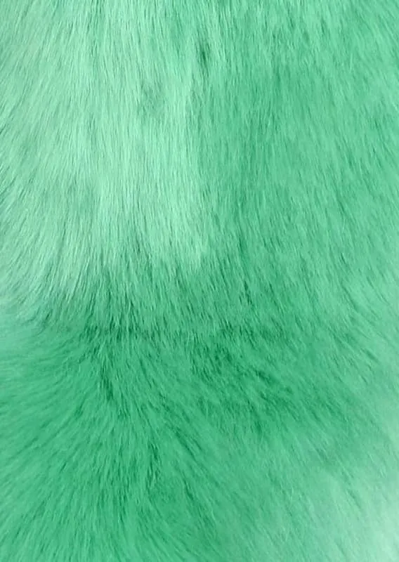 Women's Fluffy Furry Snow Boots Faux Fur Mid-Calf Flat Booties