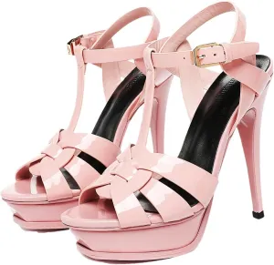 Women's Handmade Luxury Summer Sandals, Open Toe 13CM Elegant High Heels