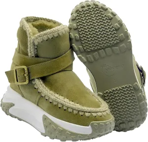 Womens Hiking Snow Winter Boots Work Ankle Boots for Women Comfortable Warm Fur Boots for Backpacking
