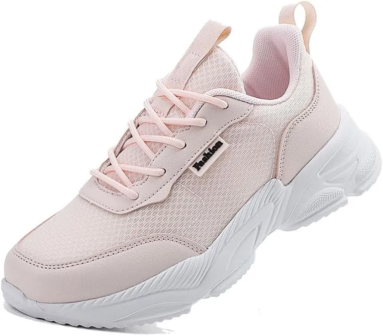 Women's Mesh Breathable Sports Shoes Lightweight Soft Soled Running Shoes Casual Sneaker Fashion Sneakers