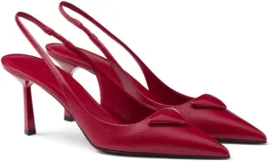 Women's Slingback Sandals Slip On Stiletto Pumps Glitter High Heels Sexy Pointy Closed Toe Sandals for Party Prom Dress Shoes